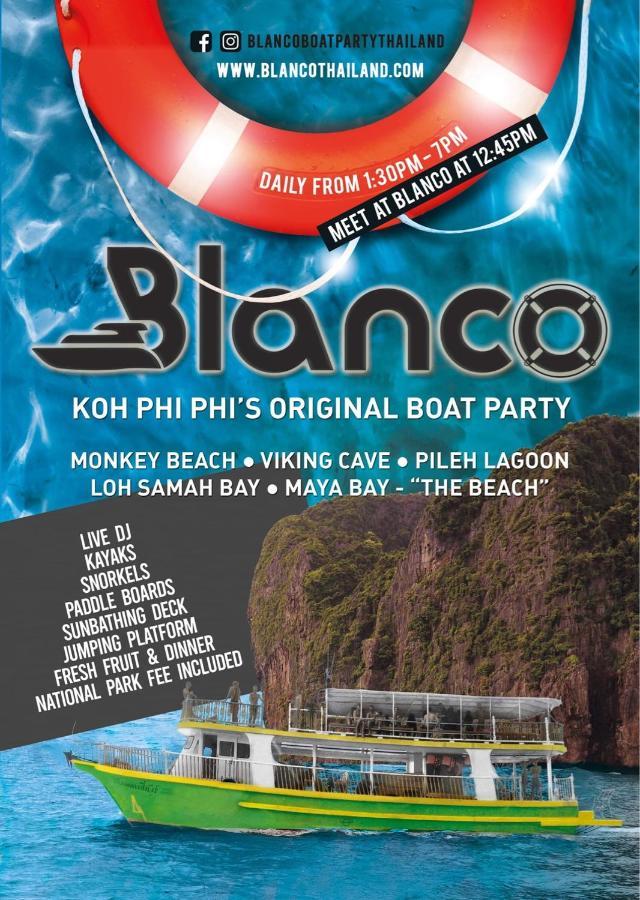 Blanco Beach Bar Hostel Koh Koh Phi Phi Don Extérieur photo